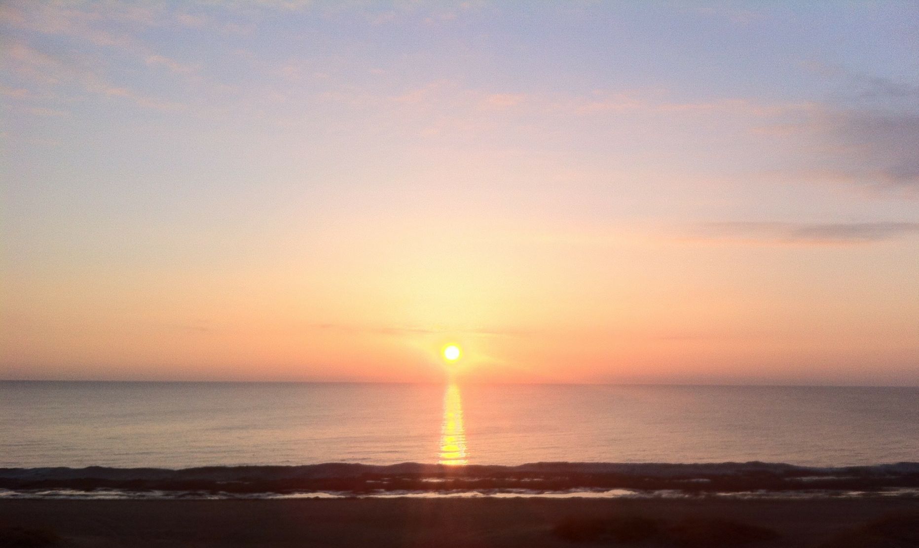 Racine sunrise